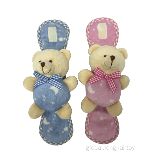 Soft Sitting Bears Plush Bear Wristband for Sale Manufactory